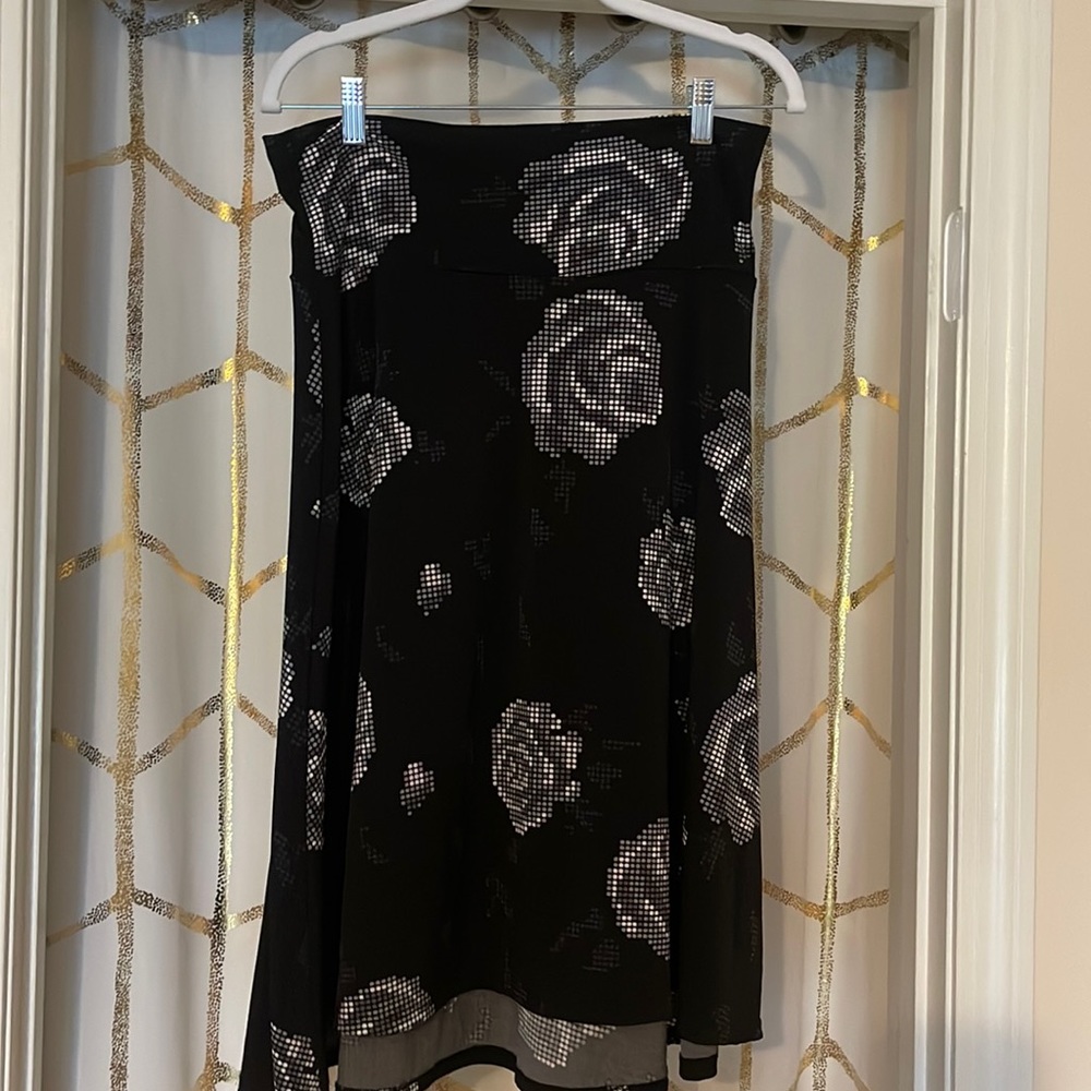 LuLaRoe azure skirt